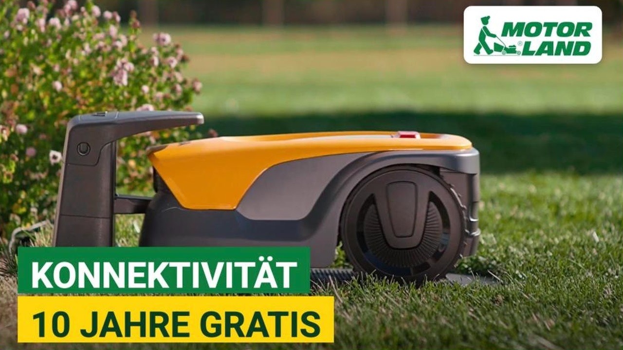 Mähroboter ohne Begrenzungskabel Stiga Vista - Herstellervideo / MotorLand 
