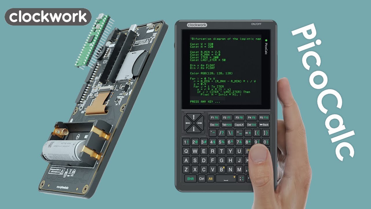 ClockworkPi PicoCalc - Unboxing, Assembly, and first Impressions