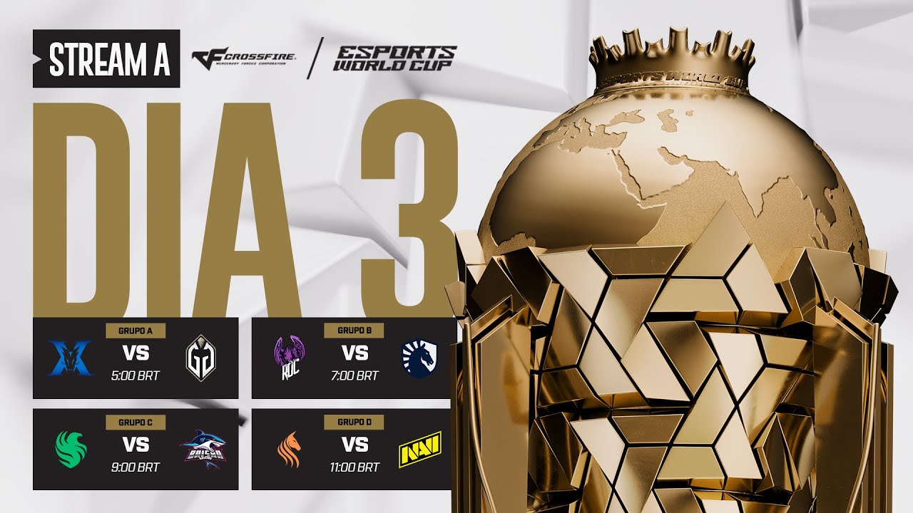 🔥 CROSSFIRE na Esports World Cup 2025 &ndash; DIA 3 AO VIVO