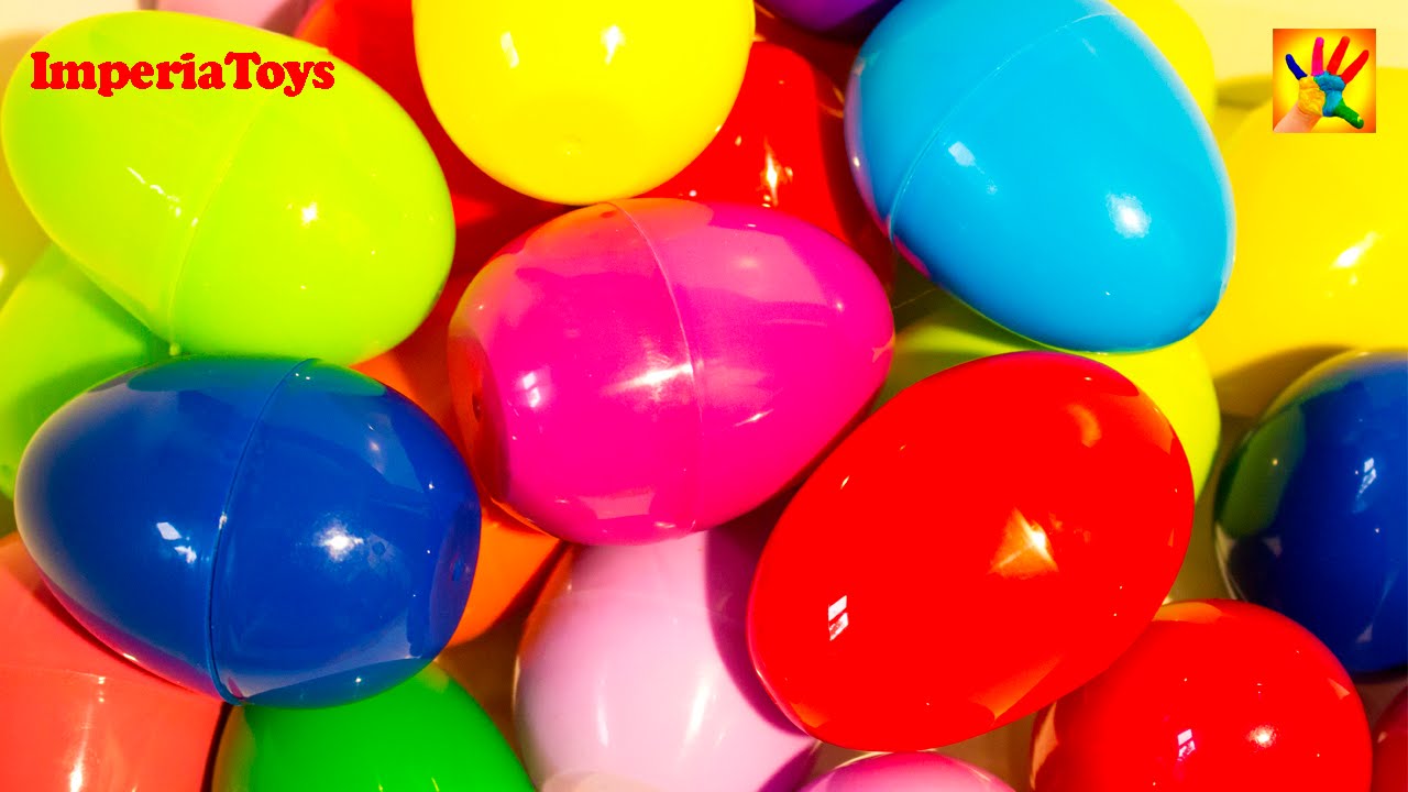 23 Surprise Eggs! Disney Princess Cars Spongebob Spiderman Thomas Lalaloopsy Kinder Surprise