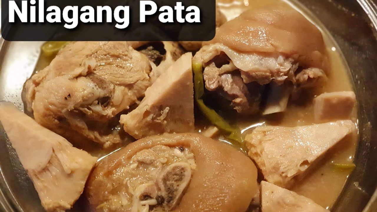 How to Cook Nilagang Pata Na may langka | Ilonggo dish | Laminpas imung Ex | Gilyn's Channel