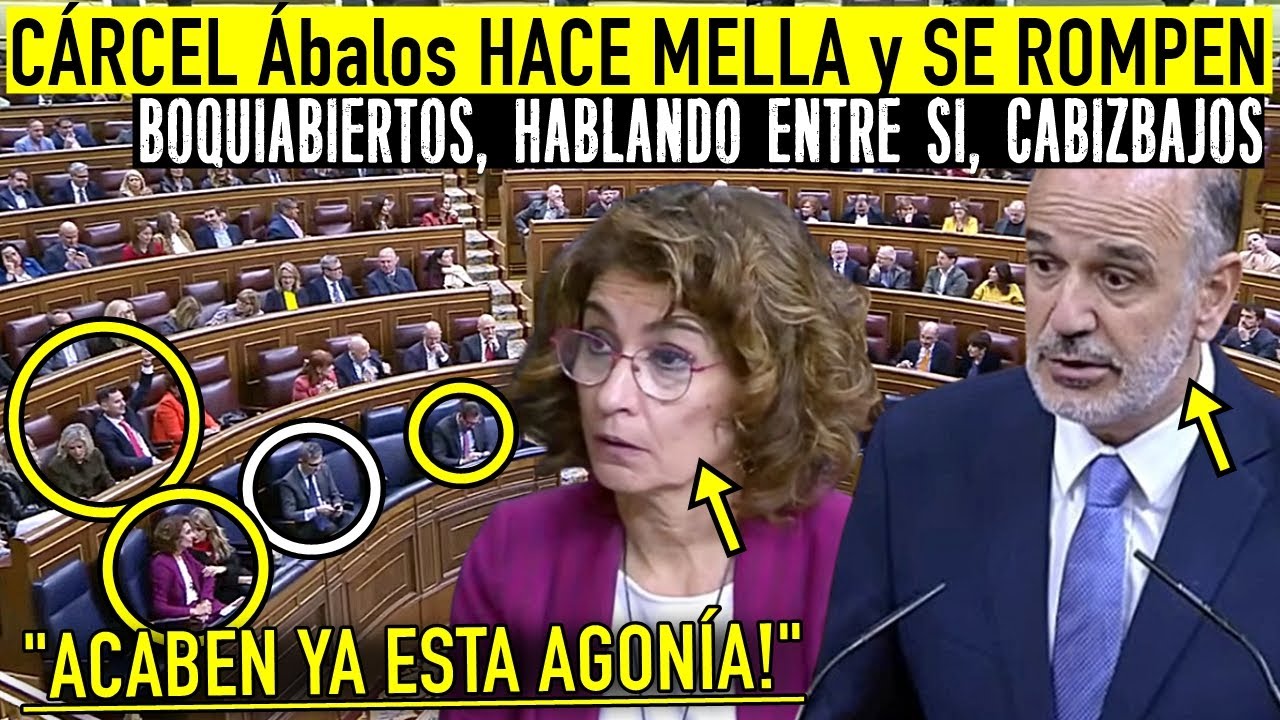 😱Se ENCARA a PSOE y hoy NO PUEDEN M&Aacute;S! Pierden PRESUPUESTOS tras C&Aacute;RCEL &Aacute;balos KOLDO lo NUNCA VISTO😱