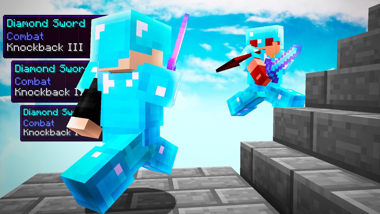 Minecraft HCF pero cada KILL te AUMENTA el EMPUJE! 💨