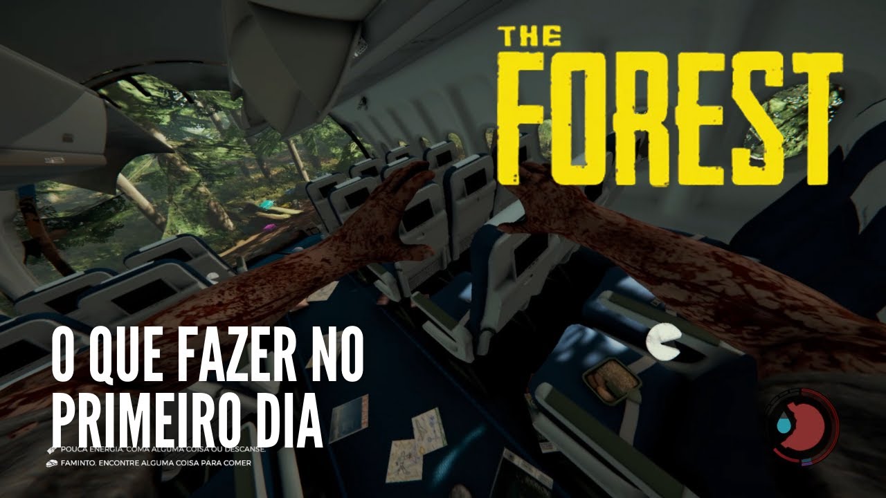 THE FOREST DICAS | COMO SOBREVIVER AO PRIMEIRO DIA!!! Principais ações para começar bem o jogo!