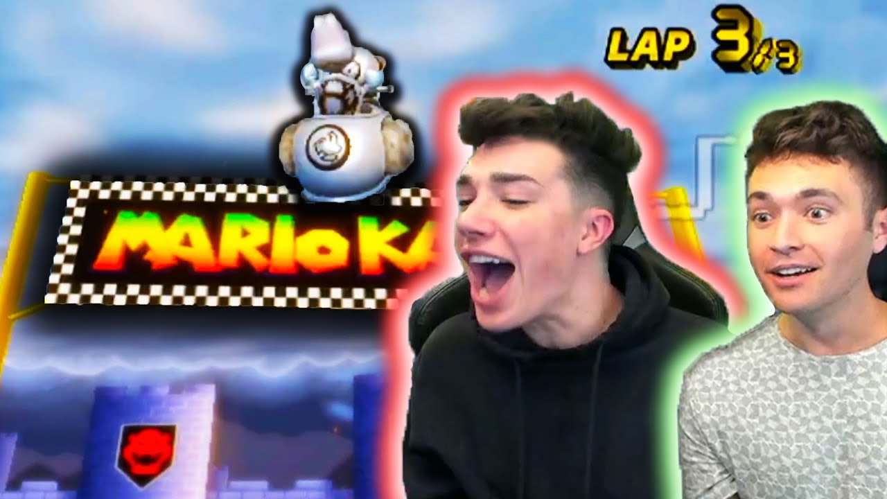 James Charles Plays Mario Kart Wii 2021