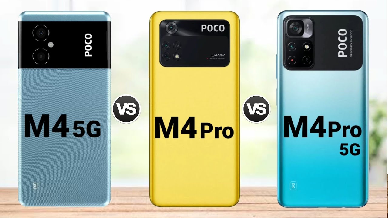 POCO M4 5G vs POCO M4 Pro vs POCO M4 Pro 5g || price || specification || comparison