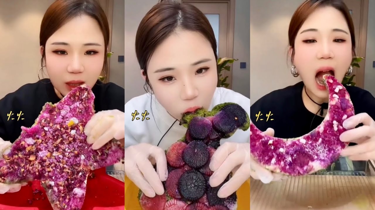 YY ONLY BITES COMPLICATION ASMR ICE 🧊 EATING
