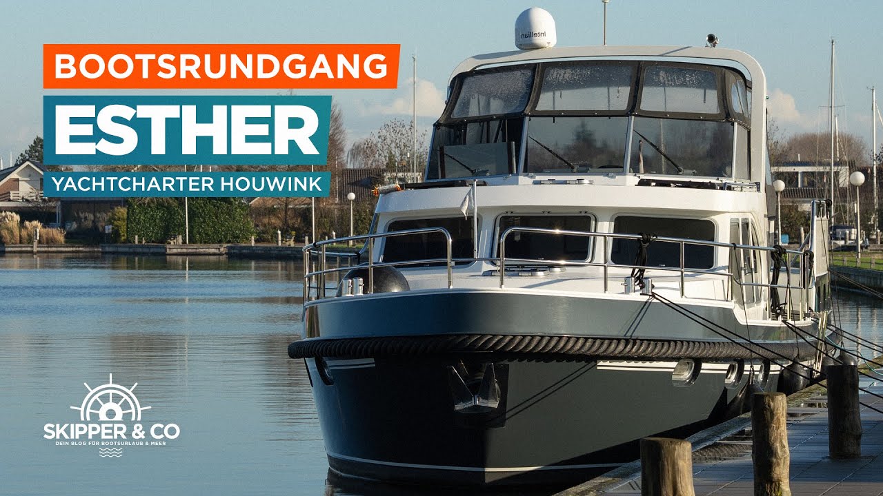 Bootsrundgang: Charteryacht 
