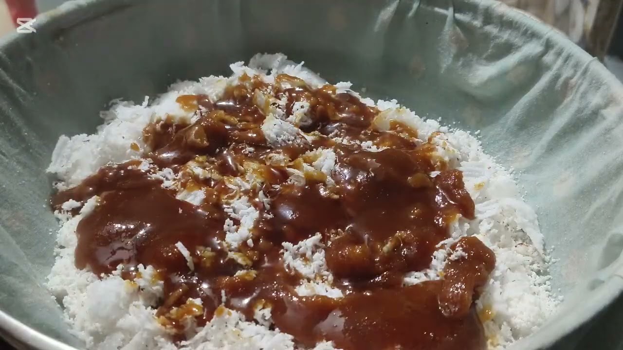 নিনজা পদ্ধতি তে মিষ্টি ঝাল ভাপা পিঠা রেসিপি 
