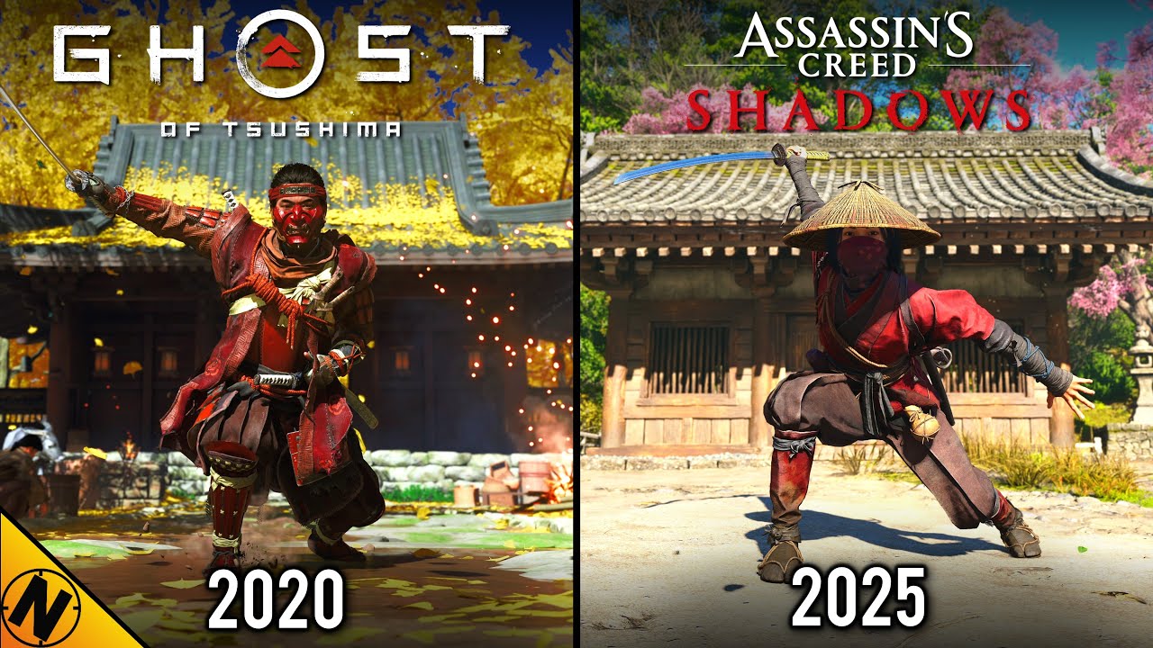 Assassin's Creed: Shadows vs Ghost of Tsushima | Direct Comparison