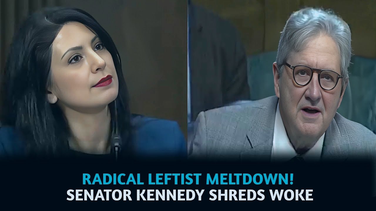 🚨 LIBERAL MELTDOWN: Senator Kennedy DESTROYS Radical Leftist Over Anti-American Rant!