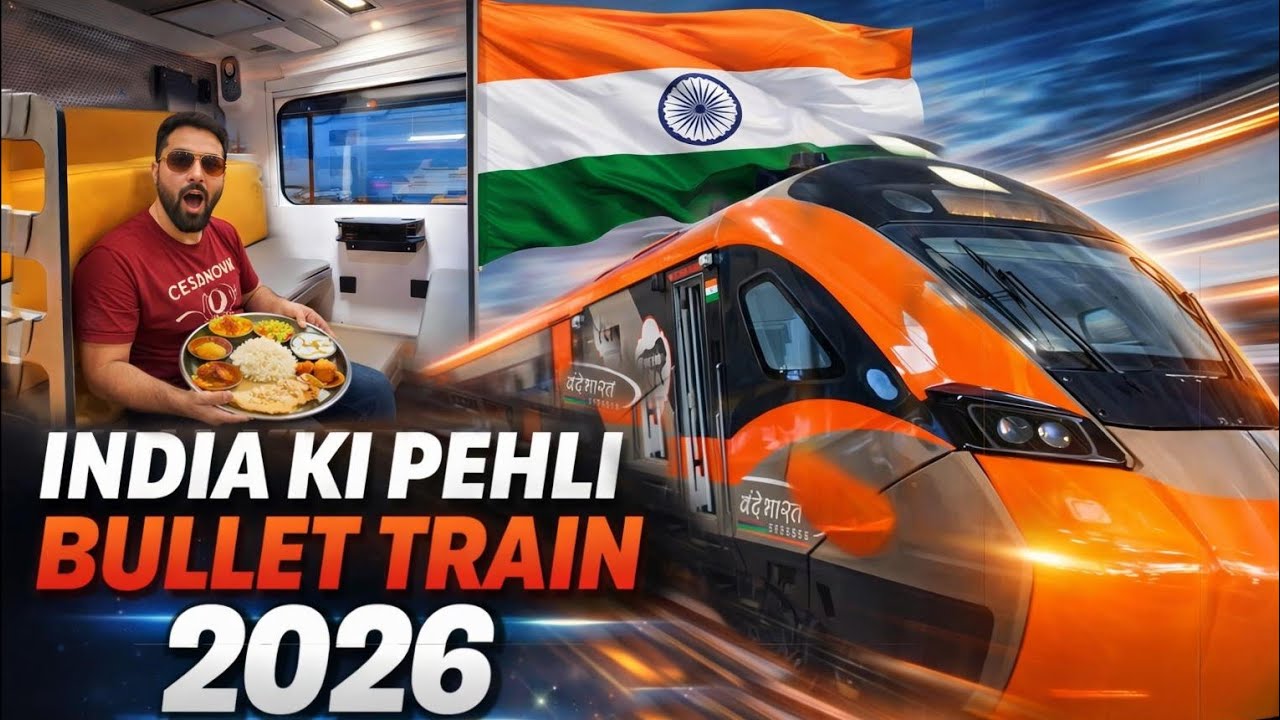 Vande Bharat 2026 😱 | India Ki Pehli Bullet Train