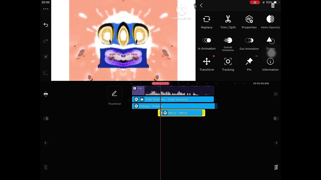 How to make deaf on kinemaster