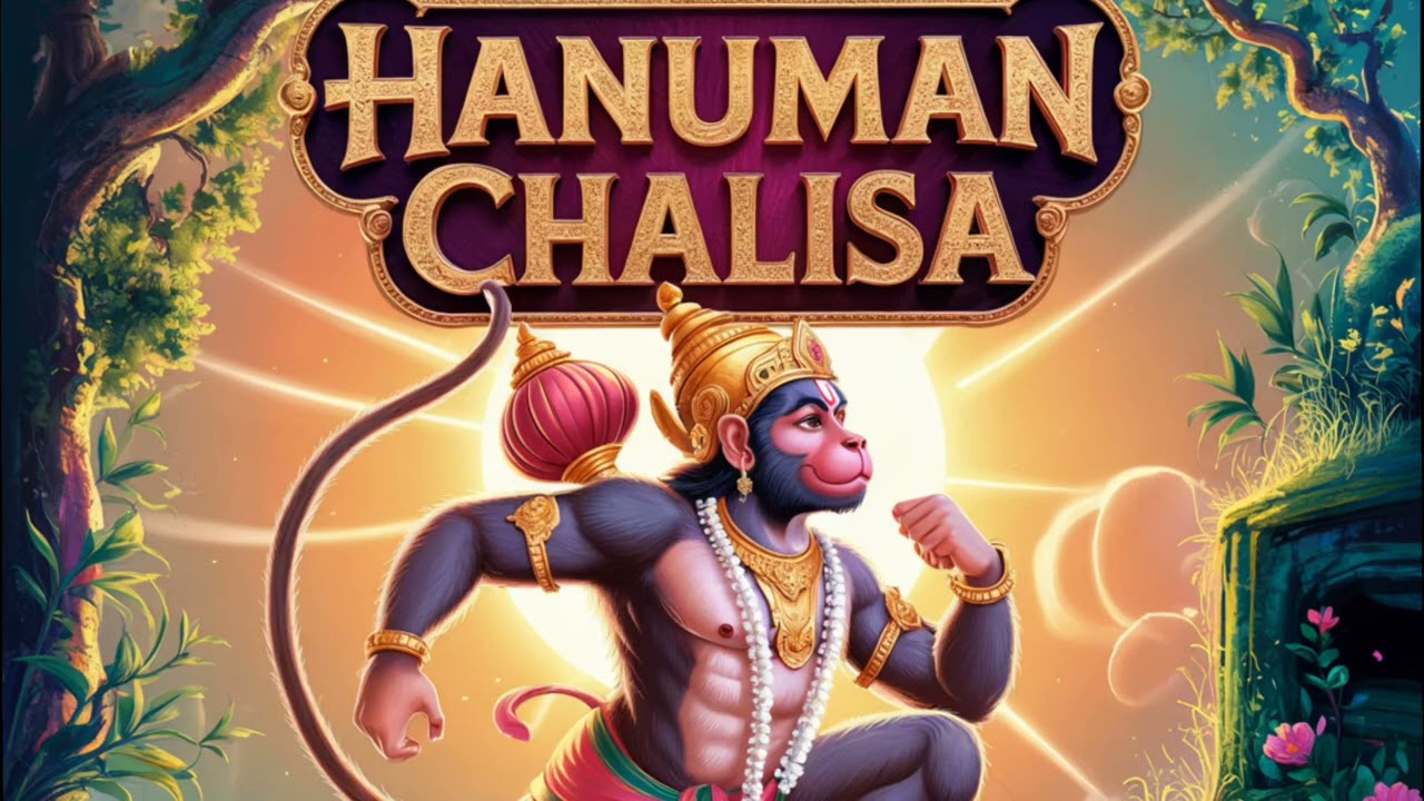 Hanuman Chalisa | Calm AI Voice | Most Powerful Hindu Chant #removenegativity  #hanumanbhajan 