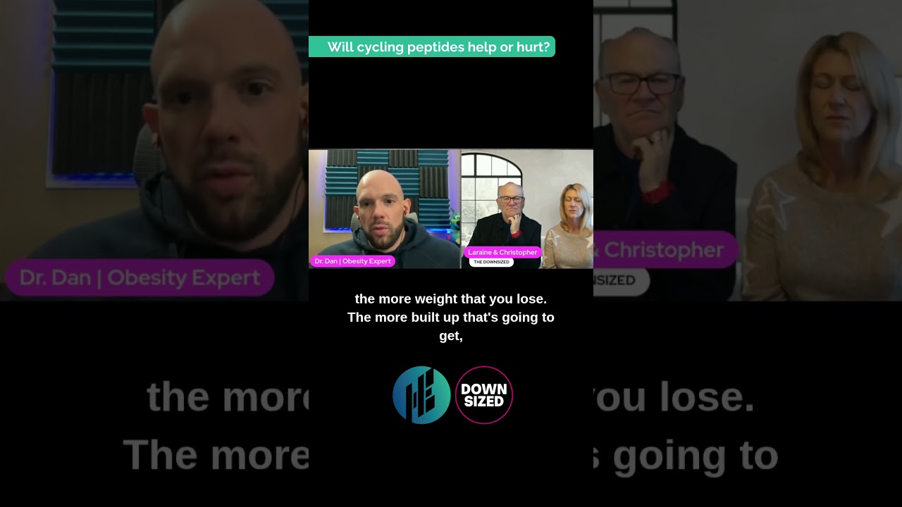 Will cycling #peptides help your #WeightLoss or hinder it? #GLP1 | Dr. Dan | Obesity Expert