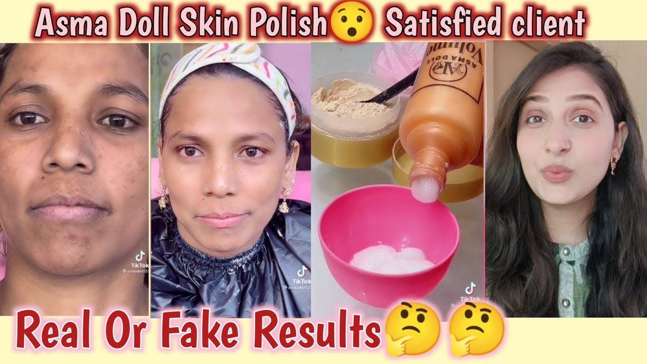 TikTok Viral Asma Doll Skin Polish || Fake or Real || Client Review