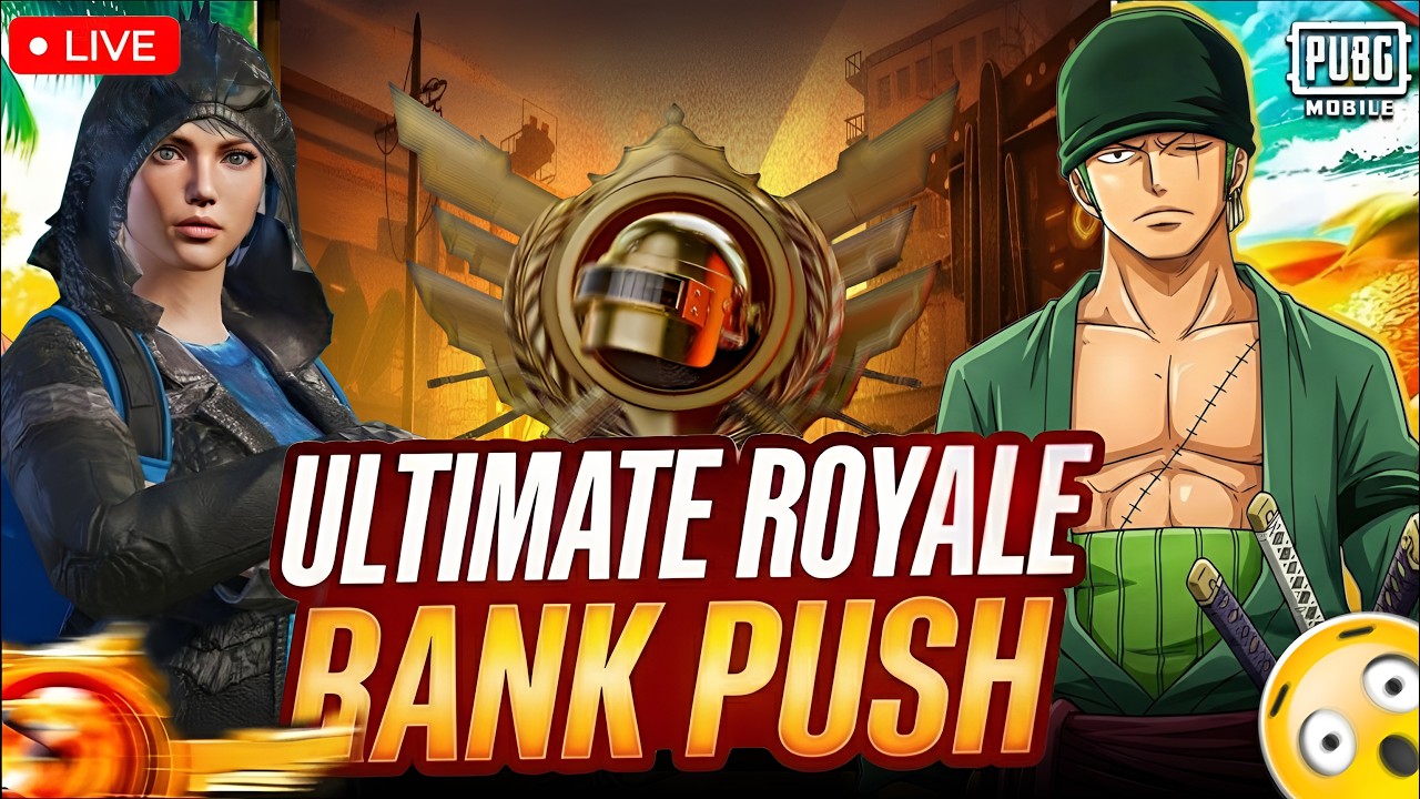 😈 LEGEND OR NOTHING! Ultimate Royal Sweat Lobby 🔥 Road to 2000 Subs | PUBG/BGMI