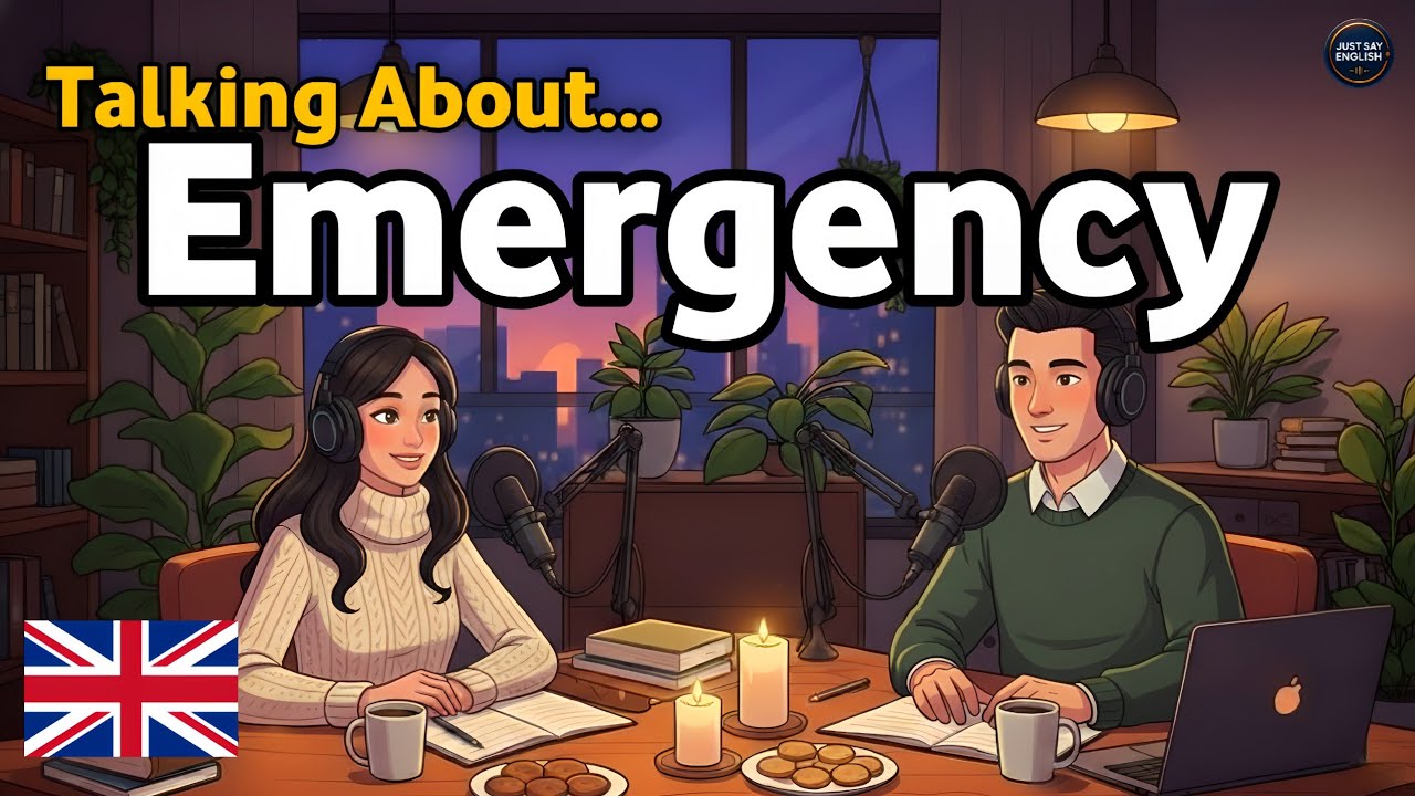 How to Talk About Emergency in English | English Conversation Practice 