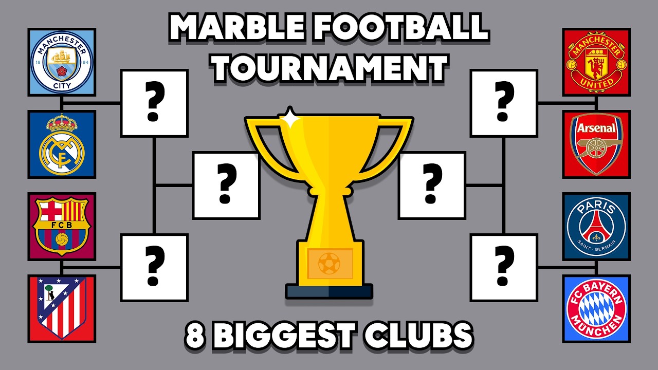Marble Football 8 Biggest Club | Who Will Win?