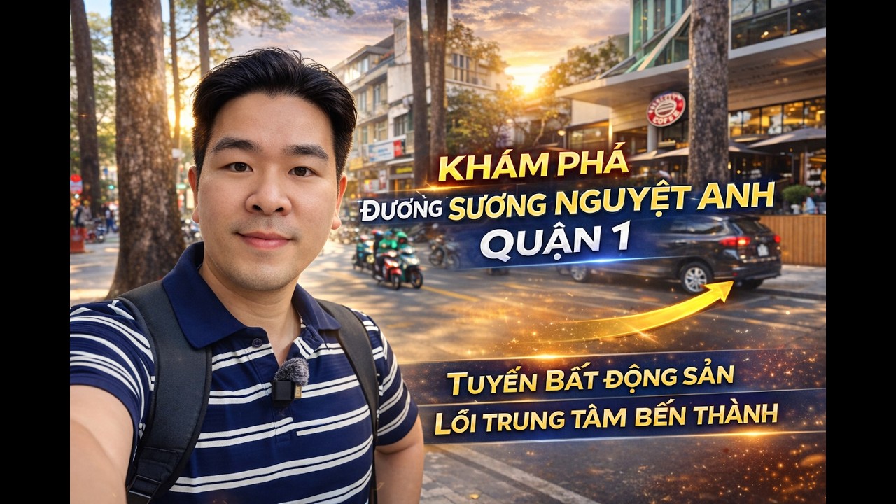 Khám Phá Đường Sương Nguyệt Anh Quận 1 – Tuyến Bất Động Sản Lõi Trung Tâm Bến Thành