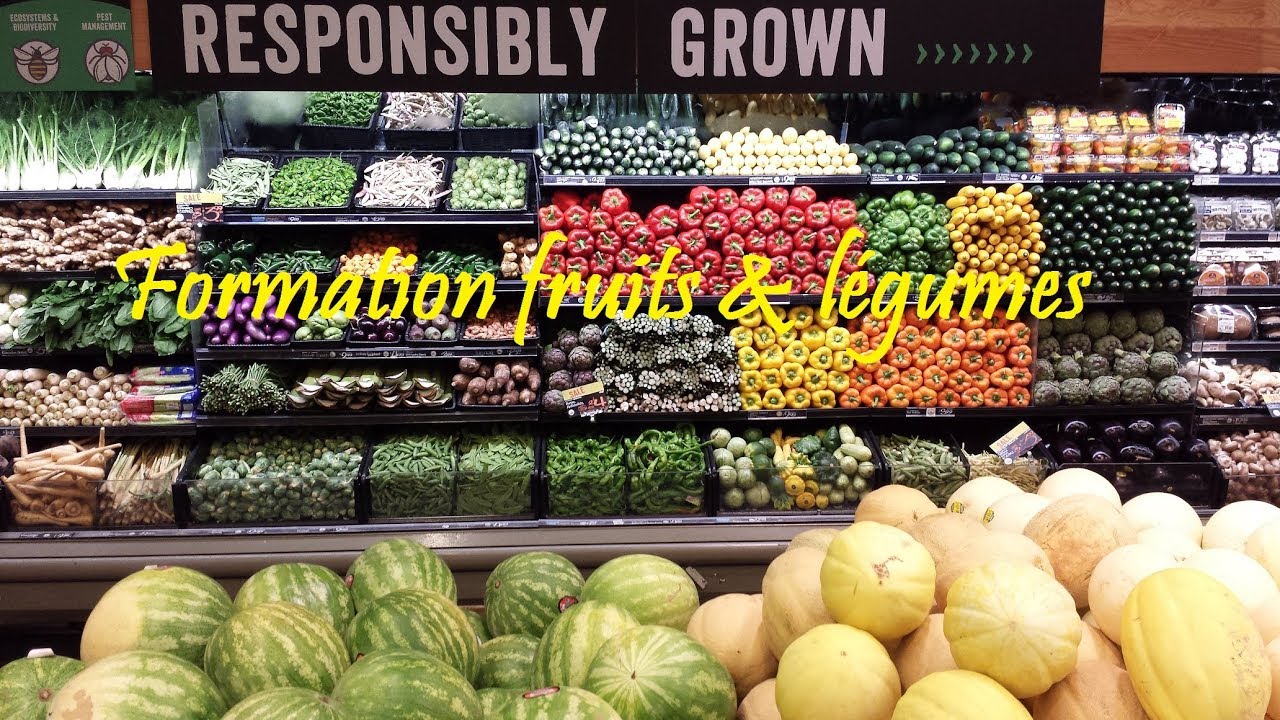 Les fruits et légumes