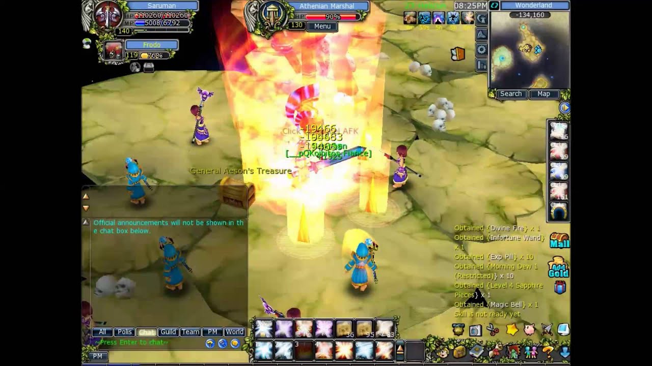 solo wonderland completed godswar