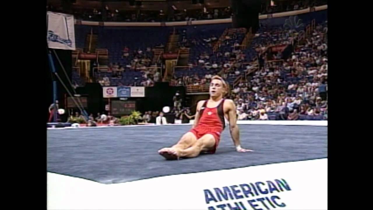 Sean Townsend - Floor Exercise - 2000 US Championships - Day 2