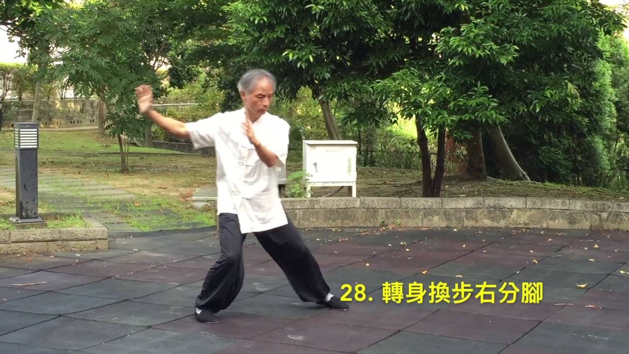 新竹《熊氏太極拳宇涵堂》黃國治 散手之上手演練 TaiChi Master K.C. Huang