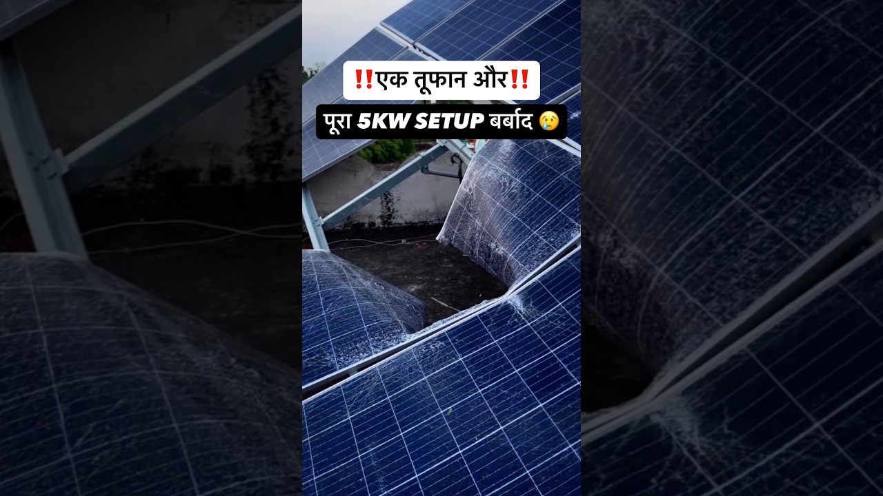 Wind Turbine For Home ⚡ The Same Storm That Destroyed a 5kW Setup Is Fuel For This Wind Turbine