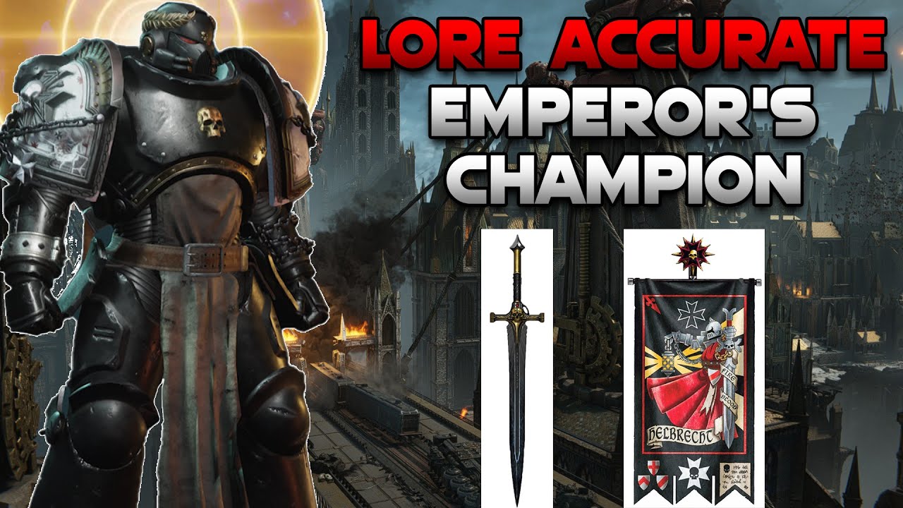 How to Build a LORE ACCURATE Emperor's Champion - Space Marine 2