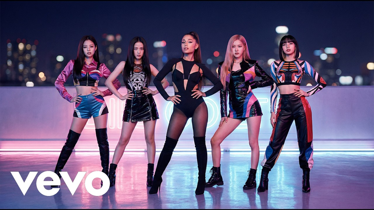 Jennie, Ariana Grande - Levitate (ft. Rosé, Jisoo, Lisa, Tyga, K-Pop) | (Lyrics Music Video)