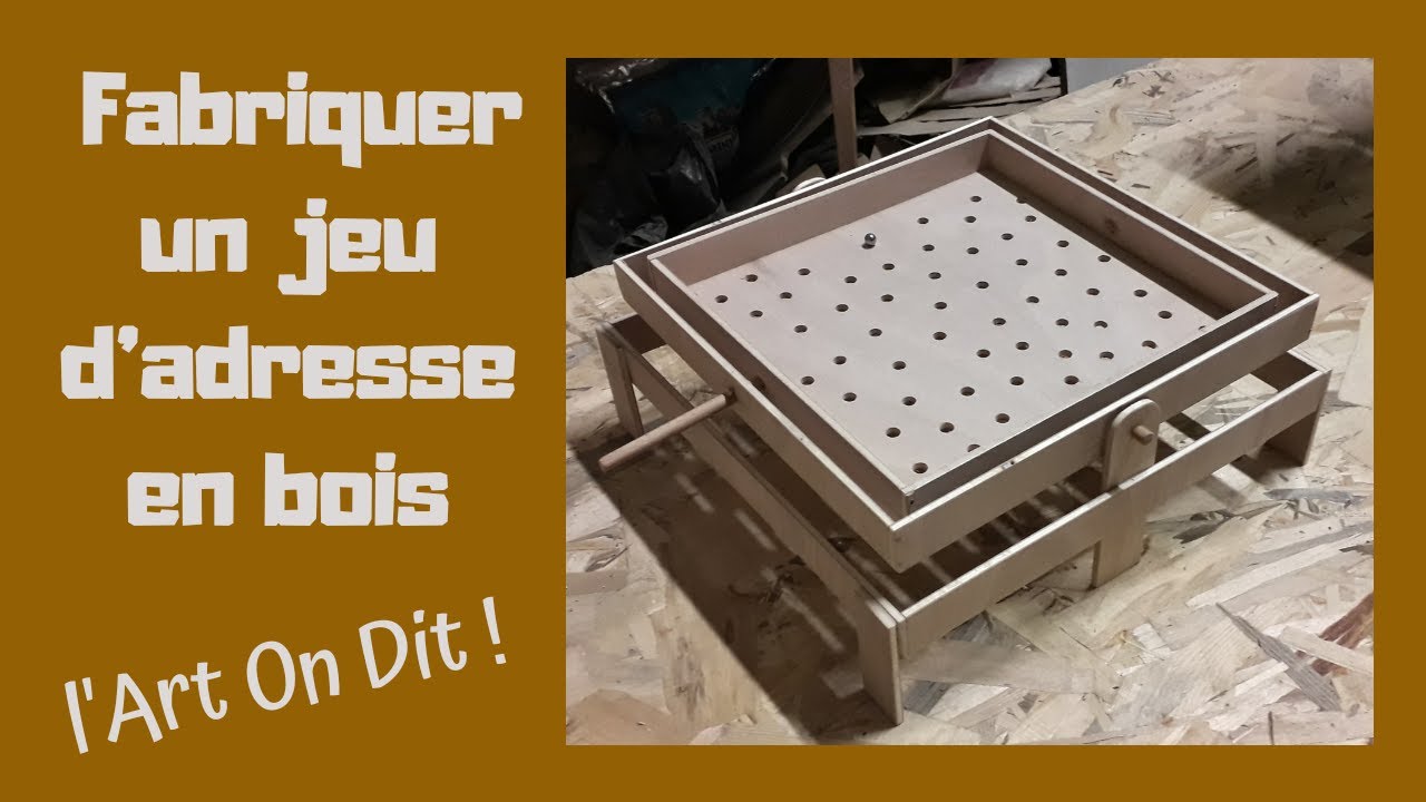 fabriquer un jeu en bois
