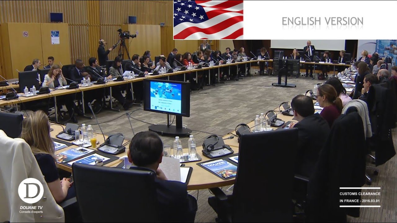 [ENGLISH VERSION] Customs clearance in France - Bercy - 2016.03.01