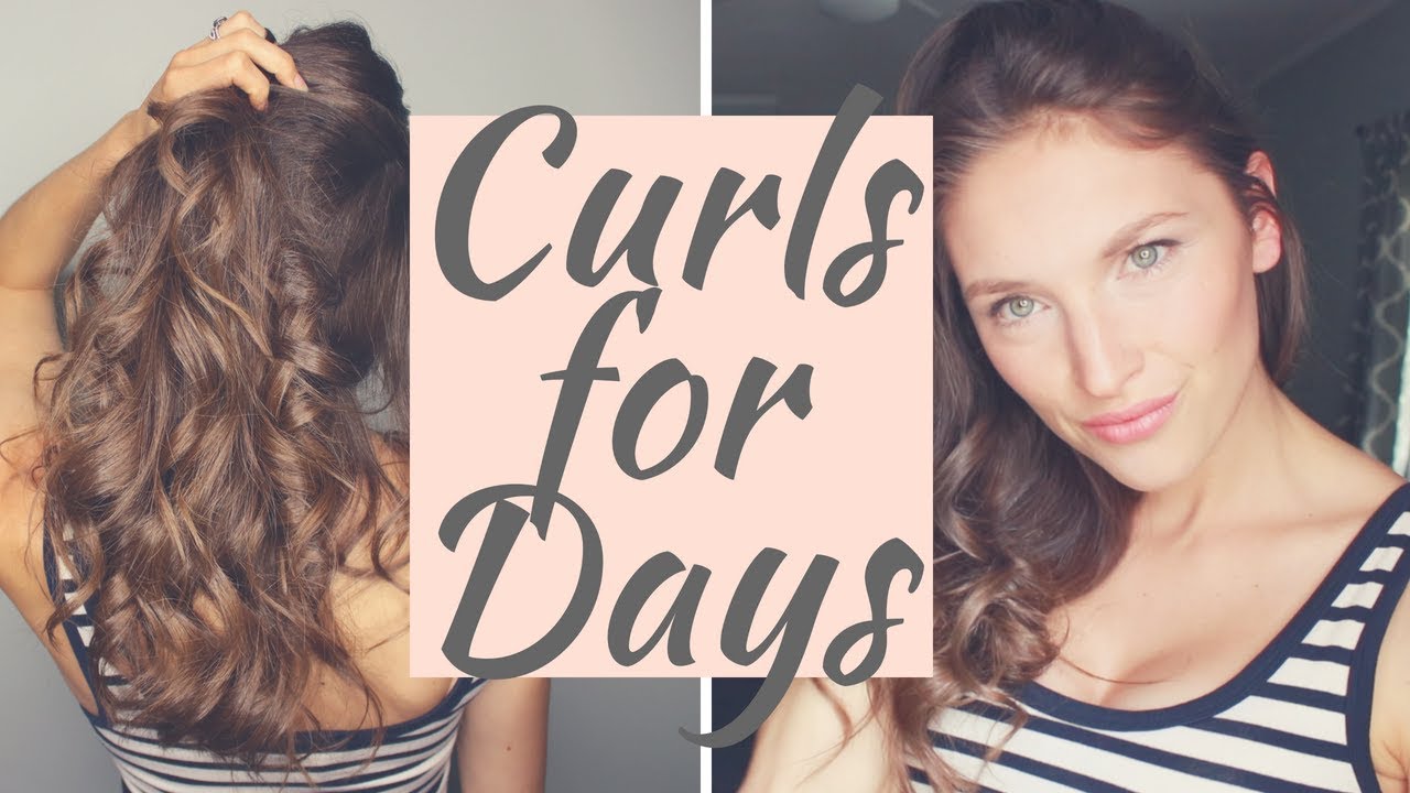 HOW TO CURL HAIR WITH FLAT IRON/STRAIGHTENER | Bomb Twin Mom