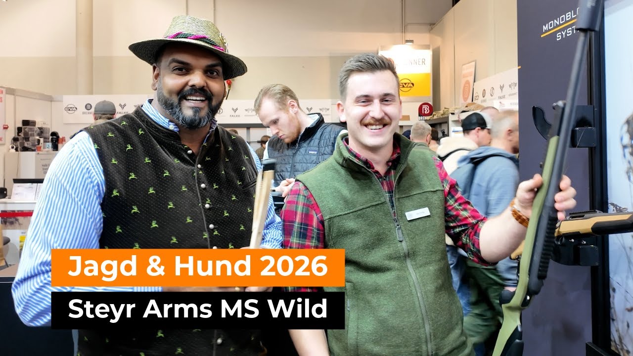 Jagd & Hund 2026: Steyr Arms Repetierbüchse MS Wild