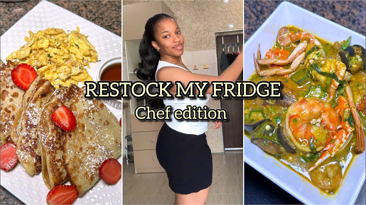 Realistic monthly grocery haul! How much does restocking cost living in Abuja ft 3 different sources