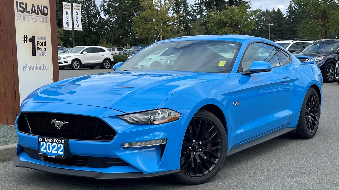 2022 Ford Mustang GT + 450 HP, Performance Wing, RECARO Seats Review | Island Ford