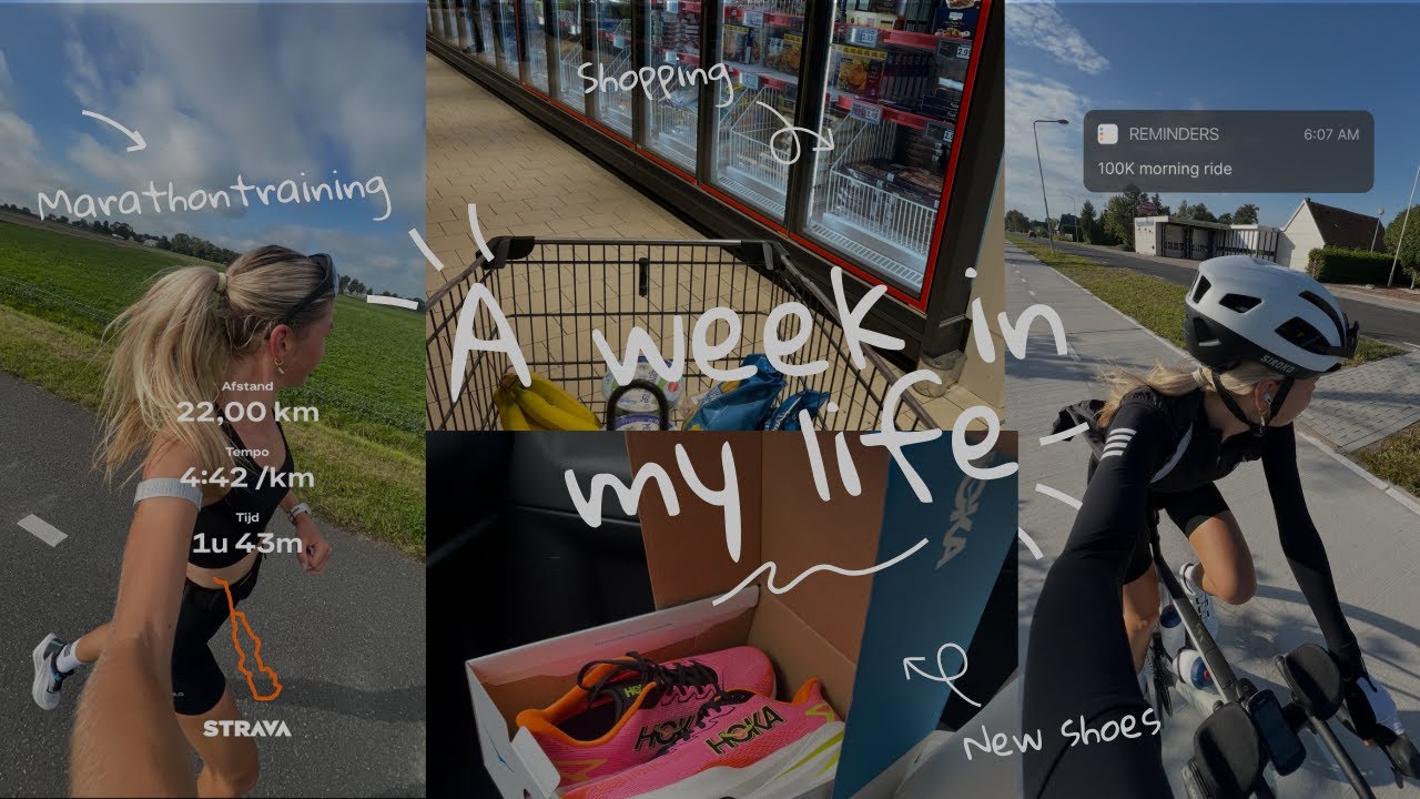 Marathontraining, Shopping & New Shoes: WEEKVLOG! 🌟