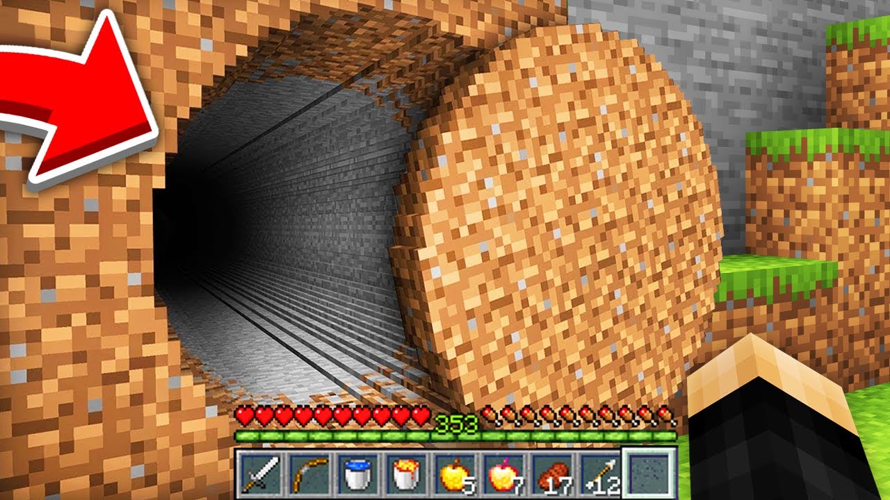 Minecraft, But What's Behind This Wall?