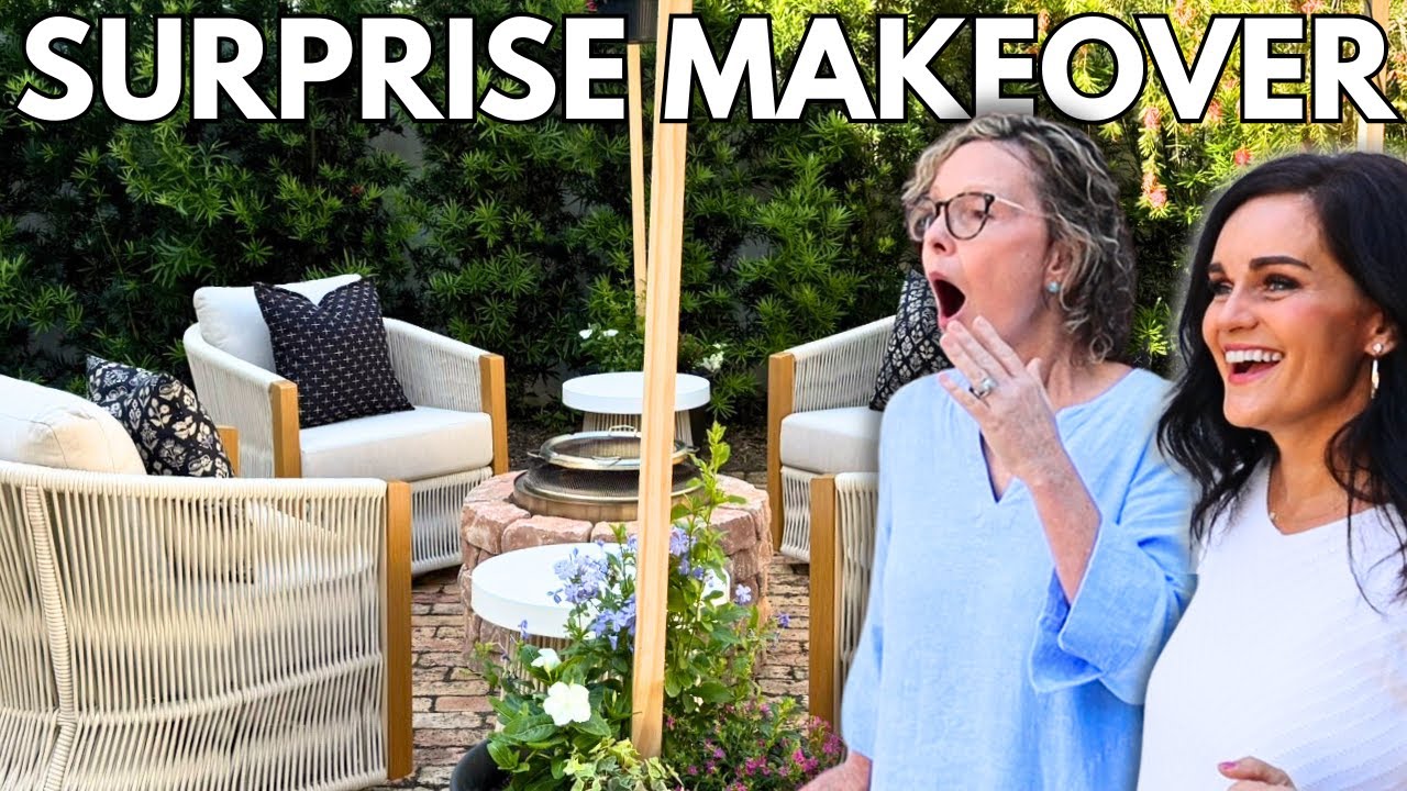 Surprise Patio Makeover for Debbie! | Before & After!