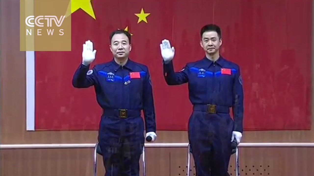 Meet the astronauts flying China’s Shenzhou-11 spaceship before they start their journey