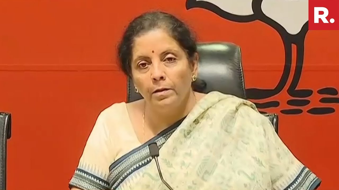 Defence Minister Nirmala Sitharaman Addresses News Briefing, Slams Congress 'Conspiracy Campaign'