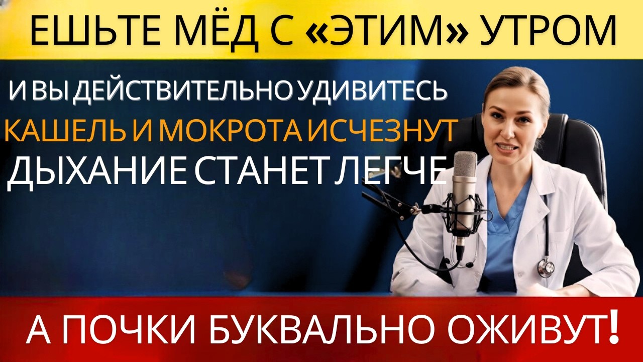 Мёд и ЭТО на завтрак замедляют старение почек — исследование нац. института