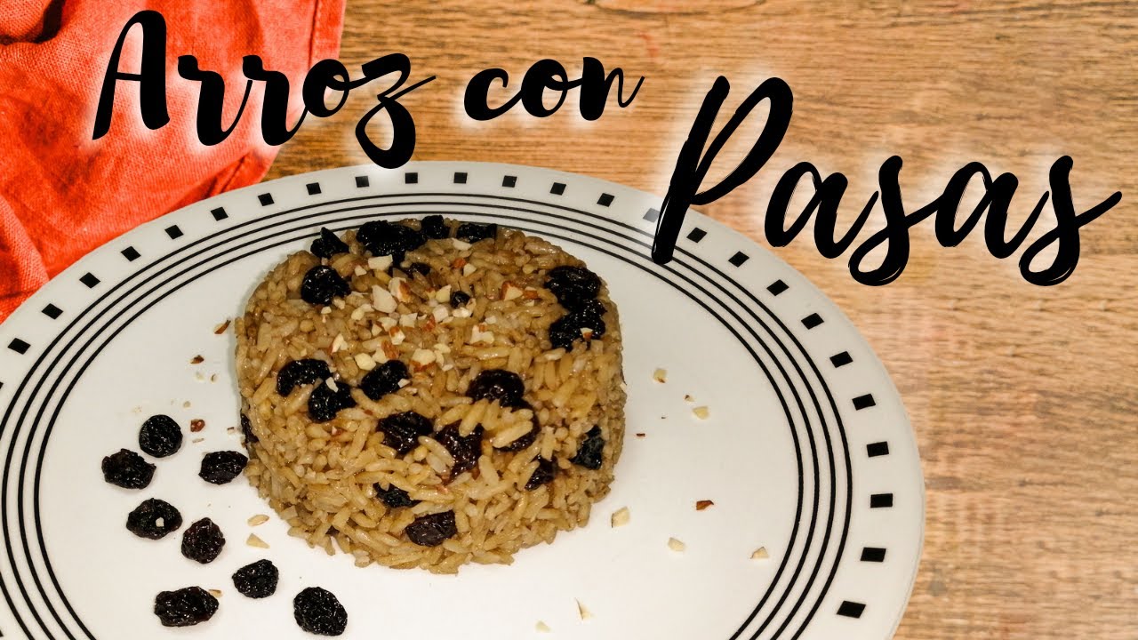 🍚😋ARROZ CON PASAS - y almendras l #desdecasaconjuly 😋🍚.