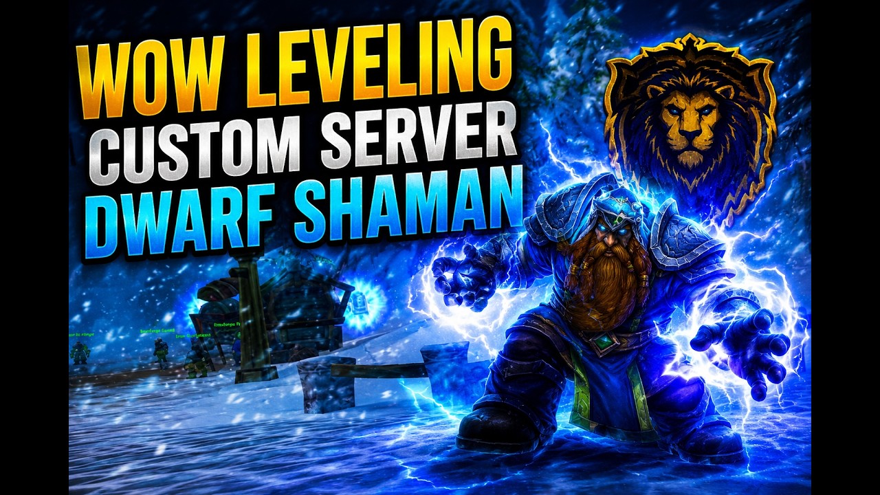 WoW LEVELING - CUSTOM SERVER - CUSTOM SPELLS - CUSTOM RACE/CLASS COMBOS - CUSTOM EXPERIENCE