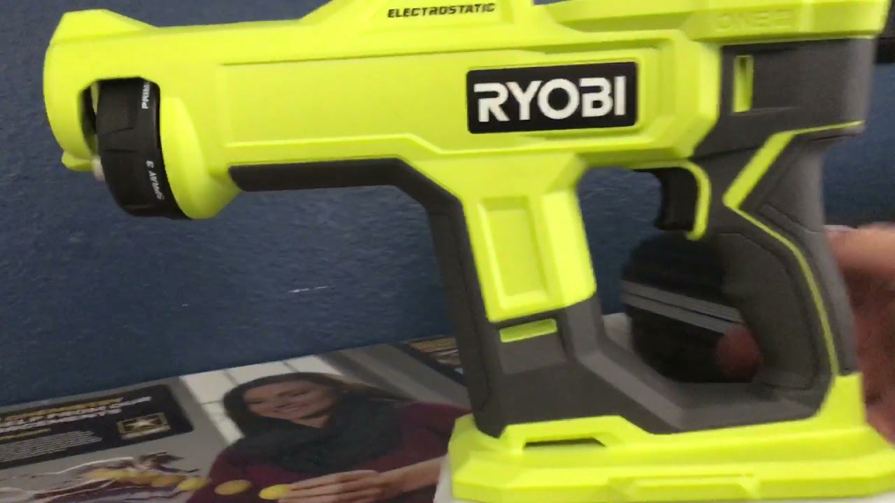Ryobi Electrostatic Handheld 18V One+ Sprayer Is Ideal?