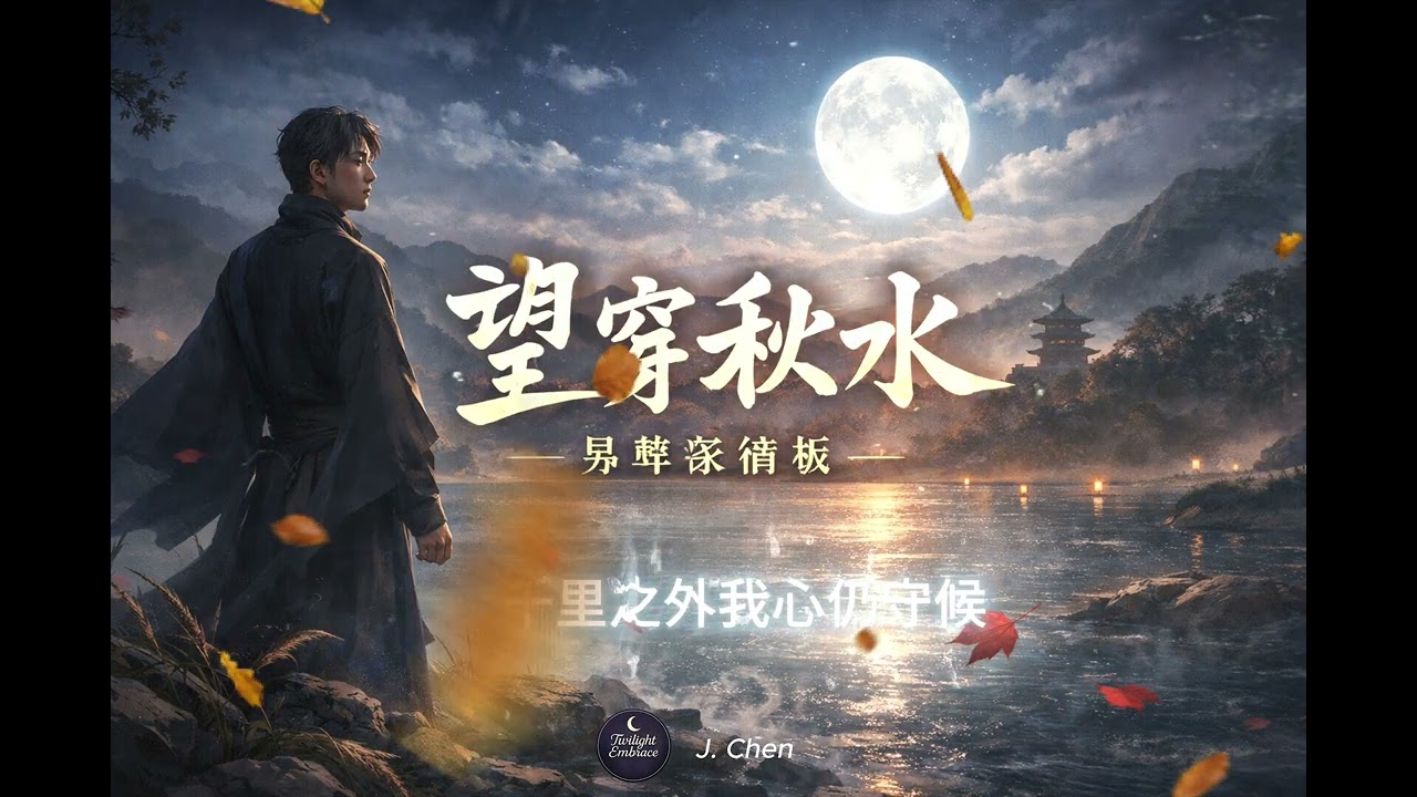 《望穿秋水》｜Lyrics | 古风情歌 | Twilight Embrace | 思念歌曲 | Original Song