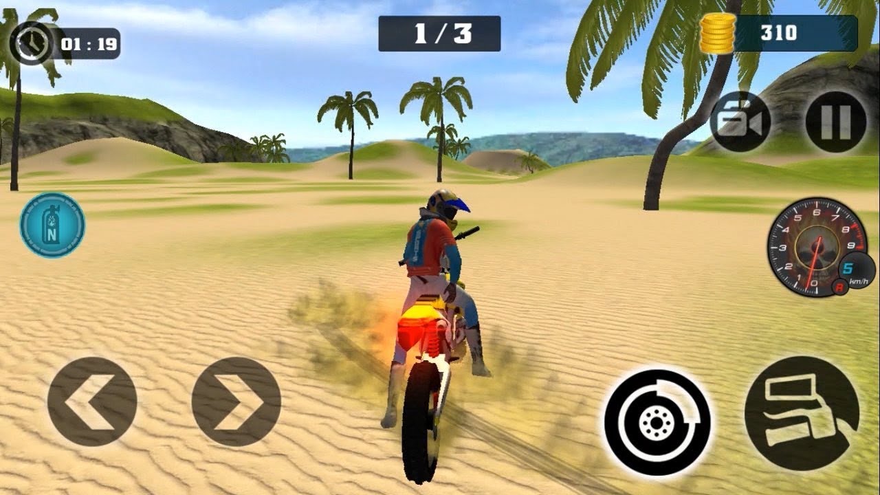 Motocross Beach Bike Stunt Racing 2018 - Android Gameplay HD