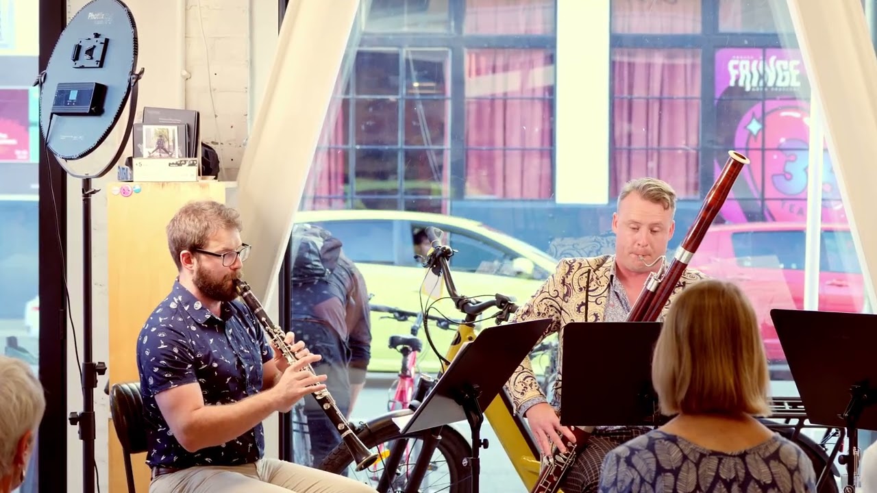 CAPITAL REEDS at Fringe 2025, Bicycle Junction concert 22 February 2025 (excerpts)