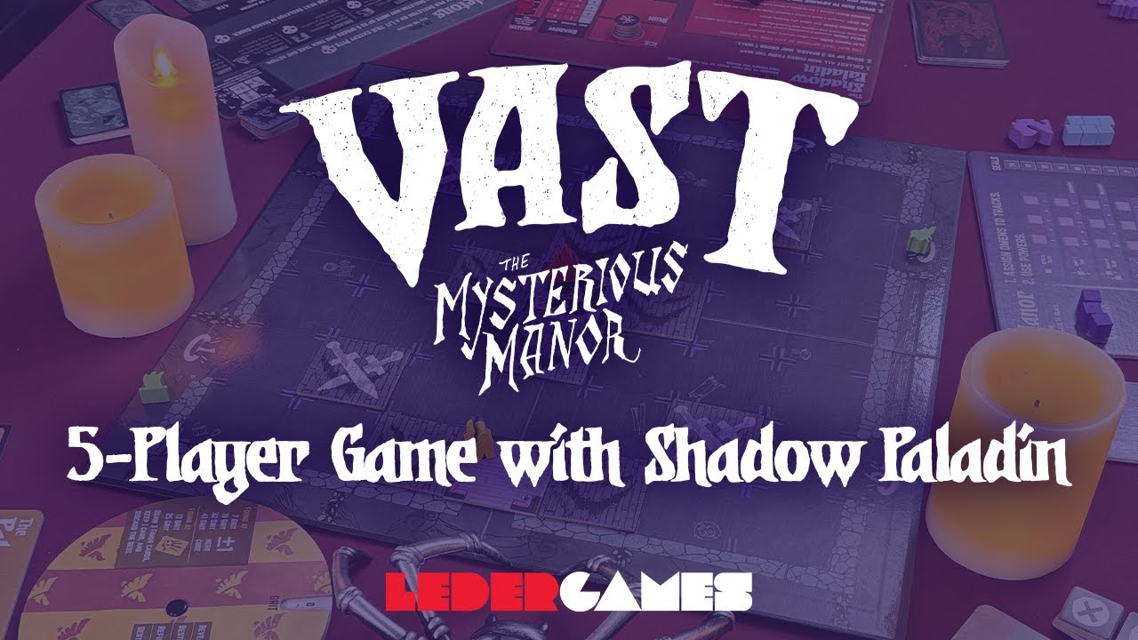Vast: The Mysterious Manor 5-Player Game | Halloween 2025